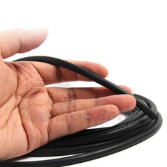 Solid Fluorine Rubber O-Ring Cord Oil Water Seal Gasket Strip 1.7mm to 15mm Dia
