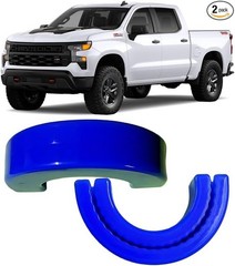 Tow Hook Covers Fit for Silverado 1500 2007-2026/Sierra 1500 2007- Color: Blue