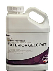 FGCI Harbour Blue Professional Grade Exterior Gel Coat, 1 GAL