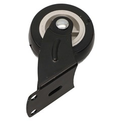 Door Bottom Roller for Cabinet Floor Mount 60x50x20mm Adjustable Height
