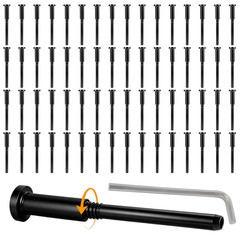 65-Pack T316 Stainless Steel Cable Railing Kit for Wood/Metal Posts
