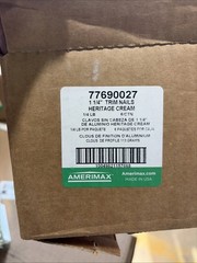 Lot Of 6 Amerimax Trim Nails, 77690027 1-1/4-” Long , 1/4-Lb Heritage cream