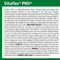 Sika 310ml White Sikaflex Pro+ Polyurethane Sealant – 310ml White