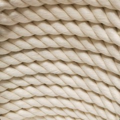 1/2 Inch x 100 Feet Natural Twisted Cotton Rope Strong Thick Soft Rope for Sp…