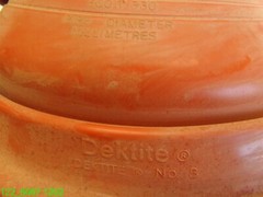 Dektite #8 Red Silicone Metal Roof Pipe Flashing, Round Base, Pipe Od 7″ – 13