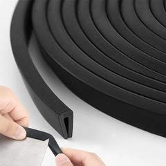 Rubber Edge Sealing Strip U Shape Channel Protector Edging Seal Trim Slot 1-16mm