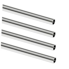 4 Pcs 304 Stainless Steel Tube 5mm OD 1mm Wall Thickness Round 4Pcs 5×1×250
