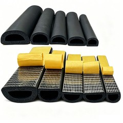 EPDM Rubbe Self Adhesive Backed Foam Sponge Strip Roll Sheet Tape Sticky Seal