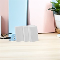 20 Pcs Socket Insulation Pad Double Cover Electrical Outlet Plates