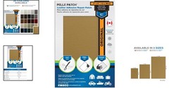 Vinyl Siding Patch Kit – Customizable 5×8 Yellow Leather Repair Solution