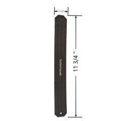 Package of 10 – Aluminum Downspout Strap – 2″ x 3″ Brown