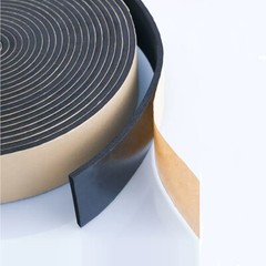 EPDM Rubber Self Adhesive Backed Foam Sponge Strip Roll Sheet Tape Sticky Seal