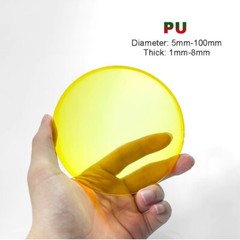 Round Polyurethane Disc Discs PU Damping Pads Sheet – Various Thickness & Sizes