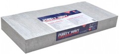 Fiber Cement Siding Shingle Wavy Replacement Weatherside No Asbestos 12 x 24 in.