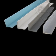 L Shaped Rubber Angle Section Rubber Trim Seal 8x8mm to 60x60mm Priced Per Metre
