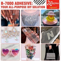 B-7000 Craft Glue for Jewelry Making – 110ml/3.7oz (2 Pack) – Multi-Function …