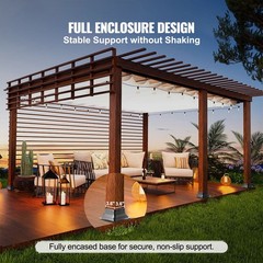 Deck 4×4 Post Base 20pc Powder-Coated Steel