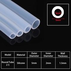 ID 2mm-29mm Peristaltic Pump Silicone Hose Transparent Tube Laboratory Hose