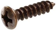 Hillman 2854 8 x 1-Inch Oval Head Antique Brass 1 inches,