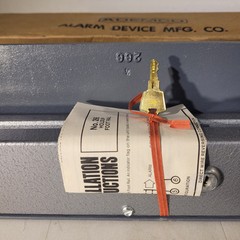 Ademco 266 Security Footrail Honeywell Hold-Up Foot Rail Alarm Device