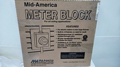Mid-America Meter Block 15.5 x16.5 Almond #049