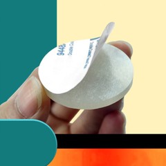 10 Pcs Silicone Solid Discs 5mm-150mm Self Adhesive Round Pad Sealing Cushioning