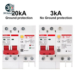 SPD Residual Current Automatic Switch With Overload RCD RCBO RCCB Co