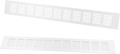 2PCS Air Vent, Heavy Duty Aluminium Alloy Ventilation Grille Rectangle Metal Lou