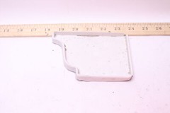 Amerimax Aluminim Right Gutter End Cap White 5″ 27006