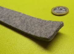 F7 Felt 1/8″ Thick x 1.00″ Wide x 10 Foot Roll