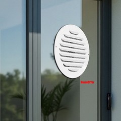 High-Quality Round Metal Air Vent Grille with Fly Screen Ventilation Duct Covers