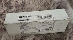 20 Count Siemens 3NW80101 Fuse 10,3×38 25A AM