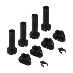 Modern Adjustable Furniture Legs 4 Pieces Suitable for Tables Cupboards Shelves