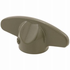Tee Handle Casement Window Operator,Spline Socket,Stone Color,3/8 In.,2-Pk. – H