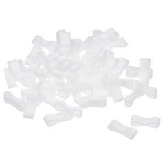 Silicone Rubber Bands Rings 200Pcs Non-slip 15mm Dia 0.7mm Thick 7mm Width