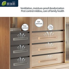 Aluminium Air Vent Grille Clip On Moisture Proof Vent Cover Double Sided