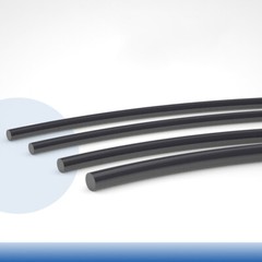 Fluorine Rubber Black Solid O Ring Cord Gasket Oil Seal 2 To 15mm DIA Per Metre