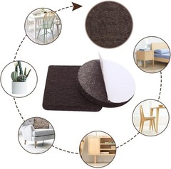 Yelanon Felt Furniture Pads -56 Pcs12 Premium Felt Pads For Chair Legs