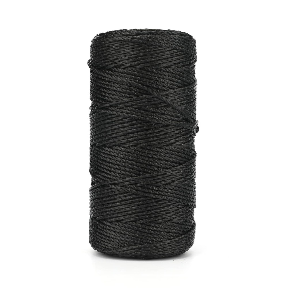 426ft Black Nylon Twine #36 String 2mm Weatherproof Garden Fishing Netting Line