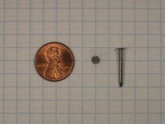 400 WIRE NAILS #16 x 3/4″ LONG,STEEL,5/32″ HEAD DIAMETER, 0.0625″ SHANK DIAMETER