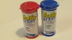 INSTA-TEST..TEST STRIP KIT MULTI FACTOR 0-5 PPM IRON RANGE 0-3 PPM COPPER RANGE