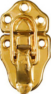 Bright Brass Cabinet Catch, 1-1/2 x 2-3/4 In., 2-Pk. – N208-595