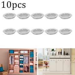 Sleek Stainless Steel Air Vent Grille for Bathrooms and Hobby Rooms Set of 10