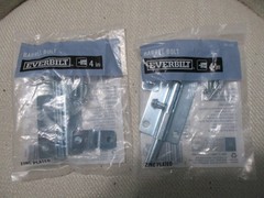 2 pack 4″ Zinc Plated Steel Door Gate Safety Barrel Bolt 250 430 Everbilt NEW