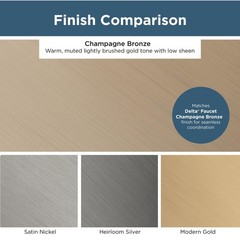 Franklin Brass (10-Pack) – Champagne Bronze 1-3/16″(30mm),