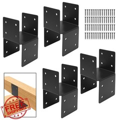 CYGIVC 4×4 Deck Post Caps Brackets Style 1