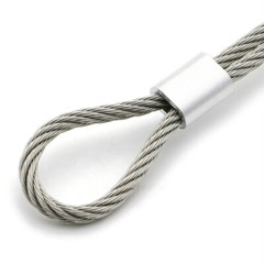 Aluminum Wire Rope Crimping Sleeves & Ferrules for Stainless Steel Cables