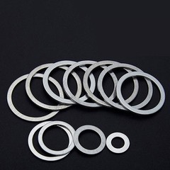 Aluminum Flat Washers 1060 Metal Round Gasket Metric M5-M65 Circular Spacer