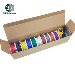 10 Colors in One 16-18-20-22-24-26-28-30 22A Gauge Silicone Electrical Cable