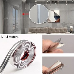 For Bedroom PVC Skirting Line Decorative Edge Strip Versatile Decoration